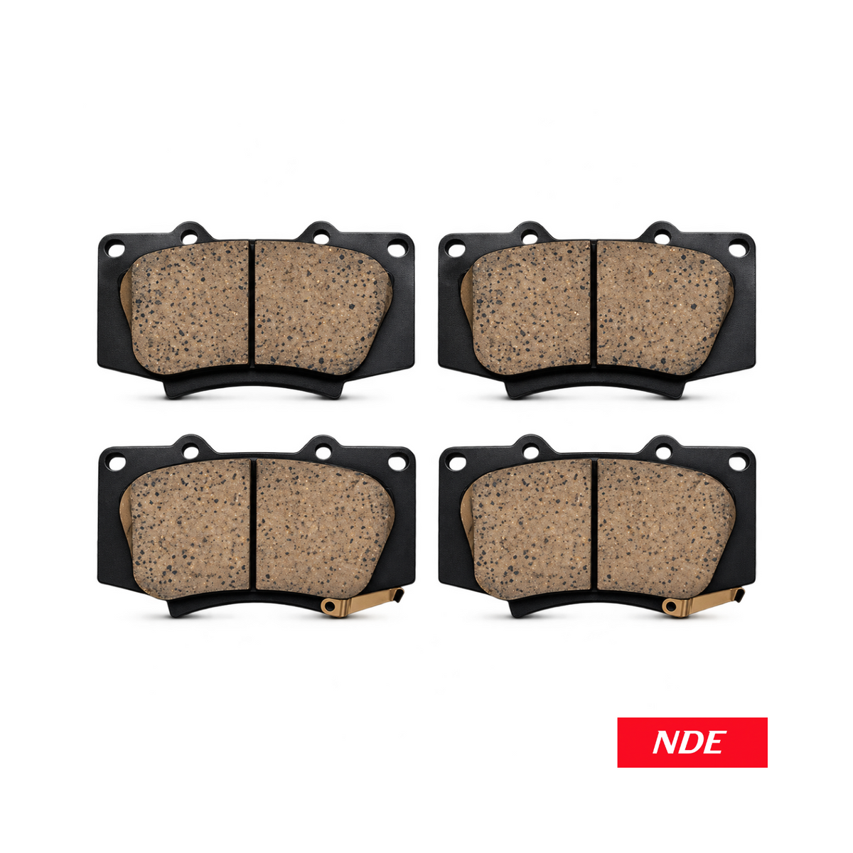 BRAKE DISC PAD SET FRONT AKEBONO FOR TOYOTA FORTUNER