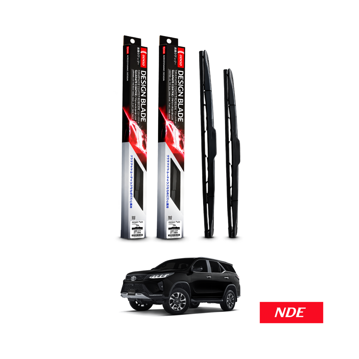 WIPER BLADE DENSO HYBRID TYPE FOR TOYOTA FORTUNER