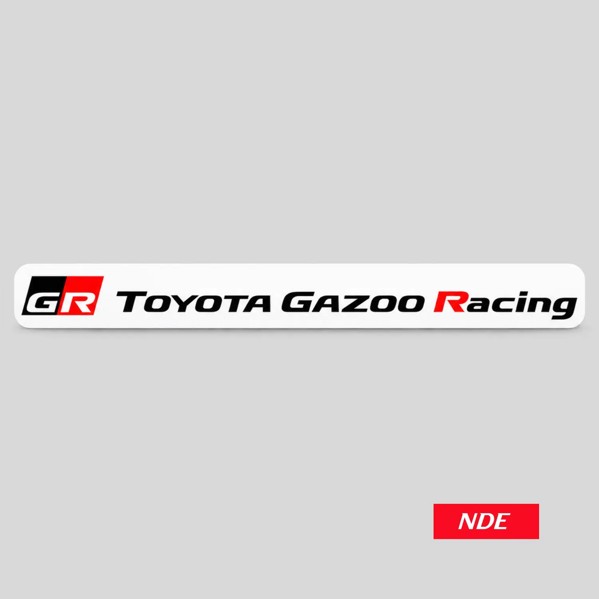 STICKER DECAL GR TOYOTA GAZOO RACING