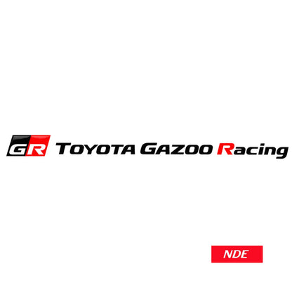 STICKER DECAL GR TOYOTA GAZOO RACING