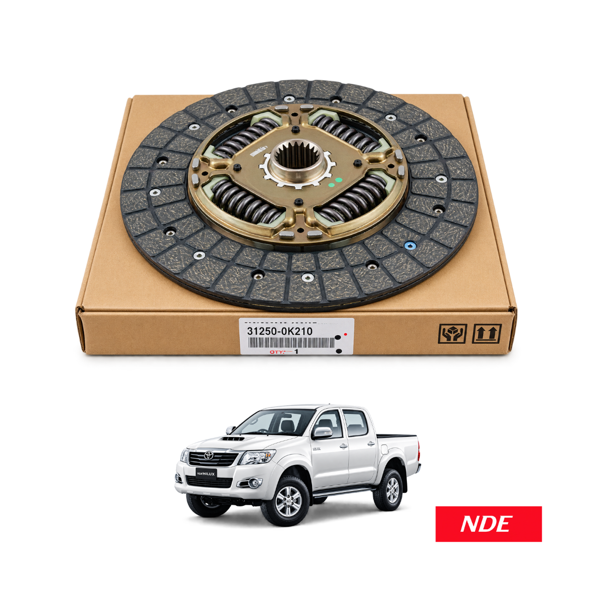 CLUTCH PRESSURE SET GENUINE FOR TOYOTA HILUX (2011-2016)
