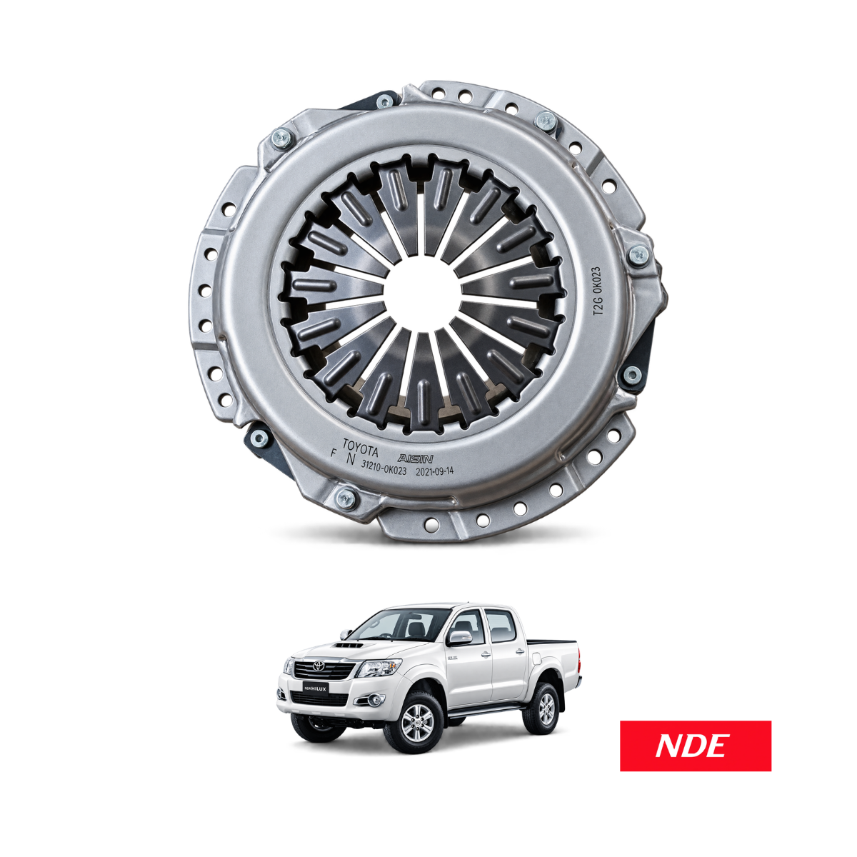 CLUTCH PRESSURE SET GENUINE FOR TOYOTA HILUX (2011-2016)