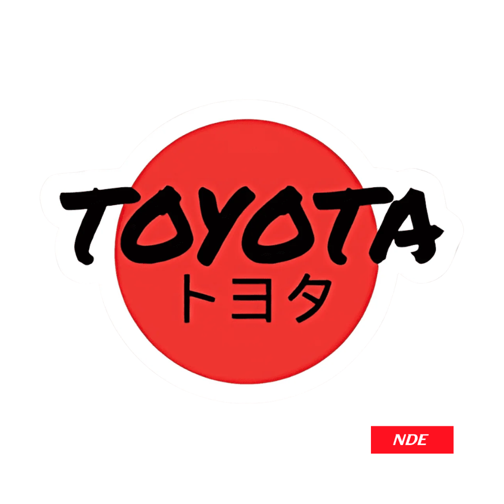 STICKER DECAL TOYOTA JDM
