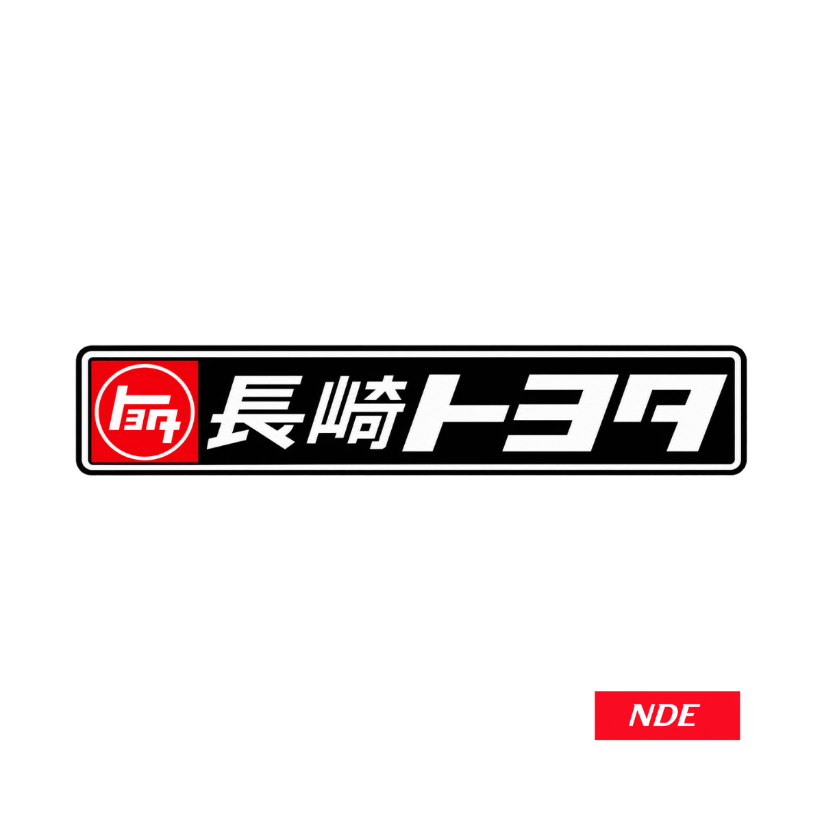 STICKER DECAL TOYOTA TEQ TOKYO