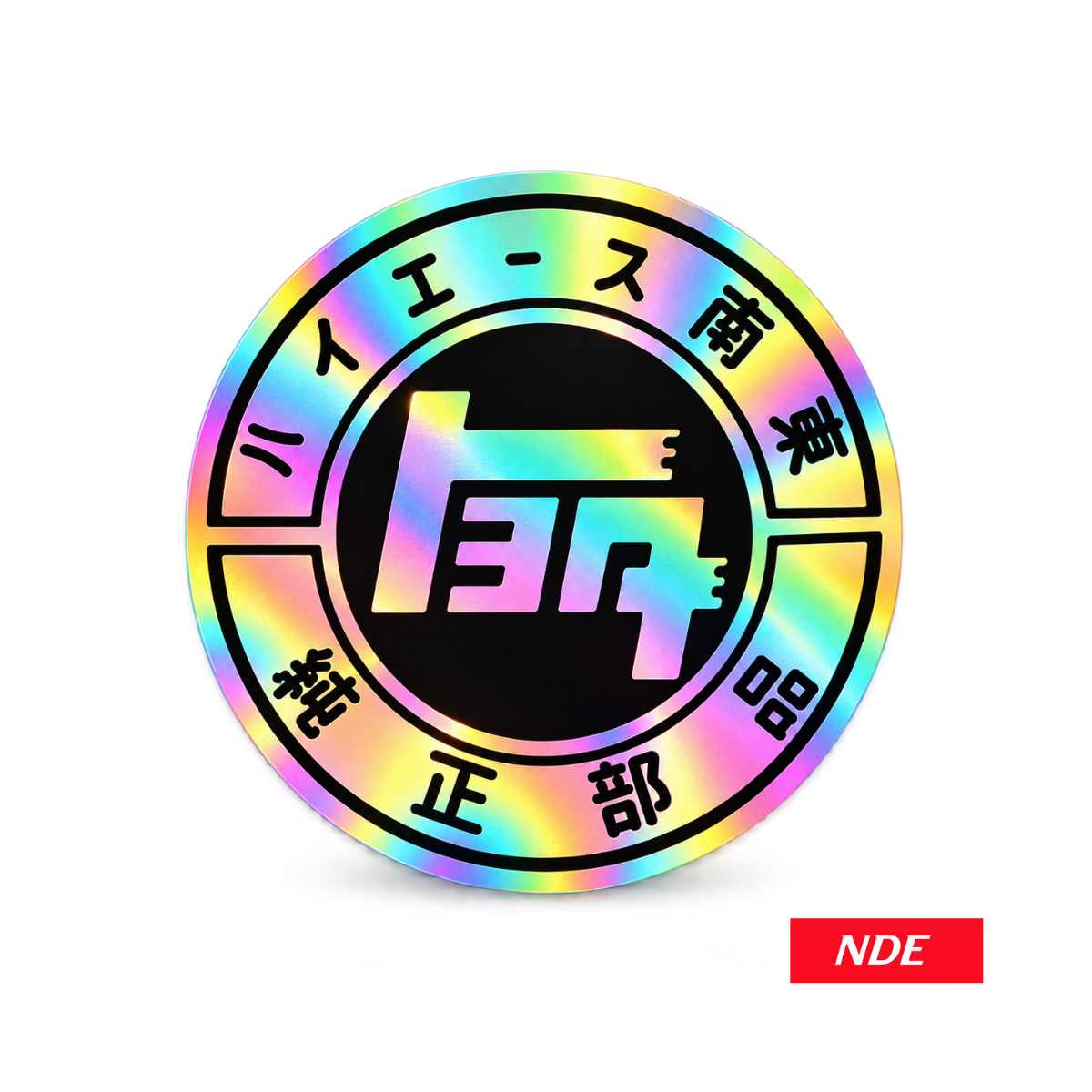 STICKER DECAL TEQ HOLOGRAPHIC
