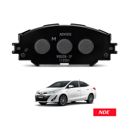 BRAKE DISC PAD SET FRONT GENUINE FOR TOYOTA YARIS