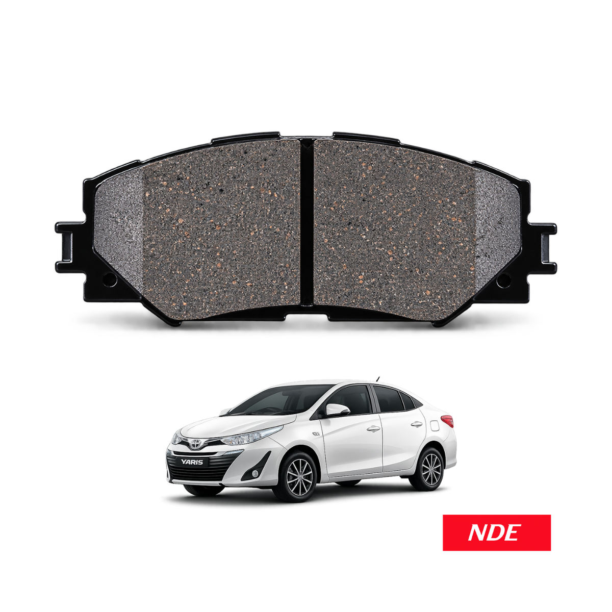 BRAKE DISC PAD SET FRONT GENUINE FOR TOYOTA YARIS
