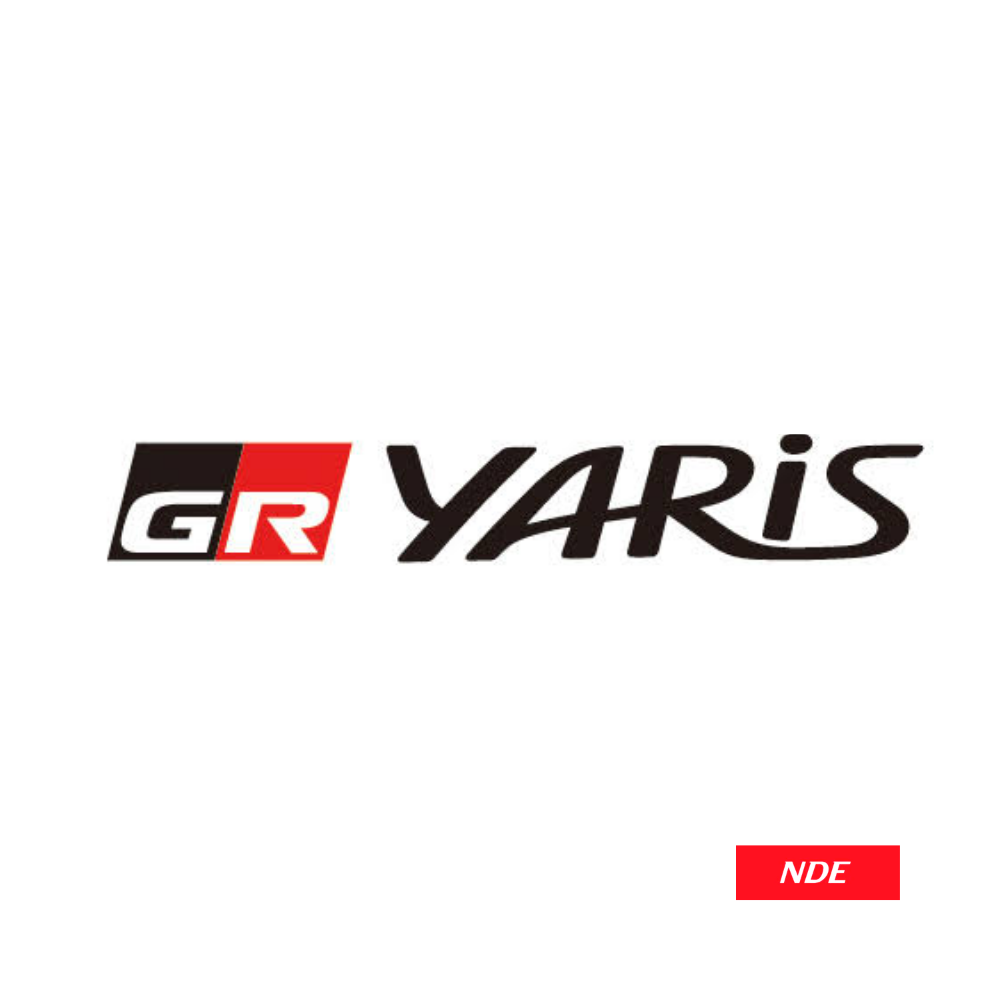 STICKER DECAL GR YARIS
