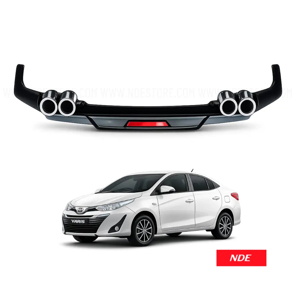 DIFFUSER REAR BUMPER FOR TOYOTA YARIS