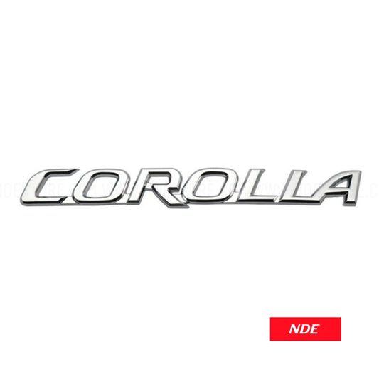 MONOGRAM REAR TRUNK COROLLA