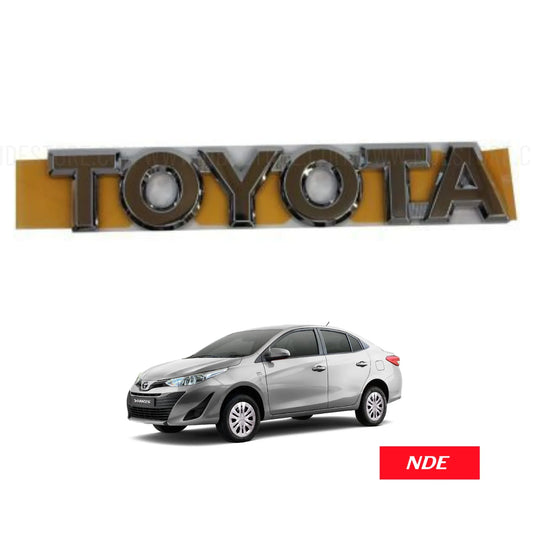 MONOGRAM EMBLEM REAR TOYOTA FOR TOYOTA YARIS