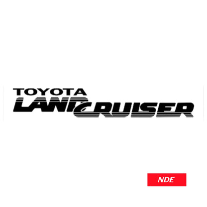 STICKER DECAL TOYOTA LAND CRUISER