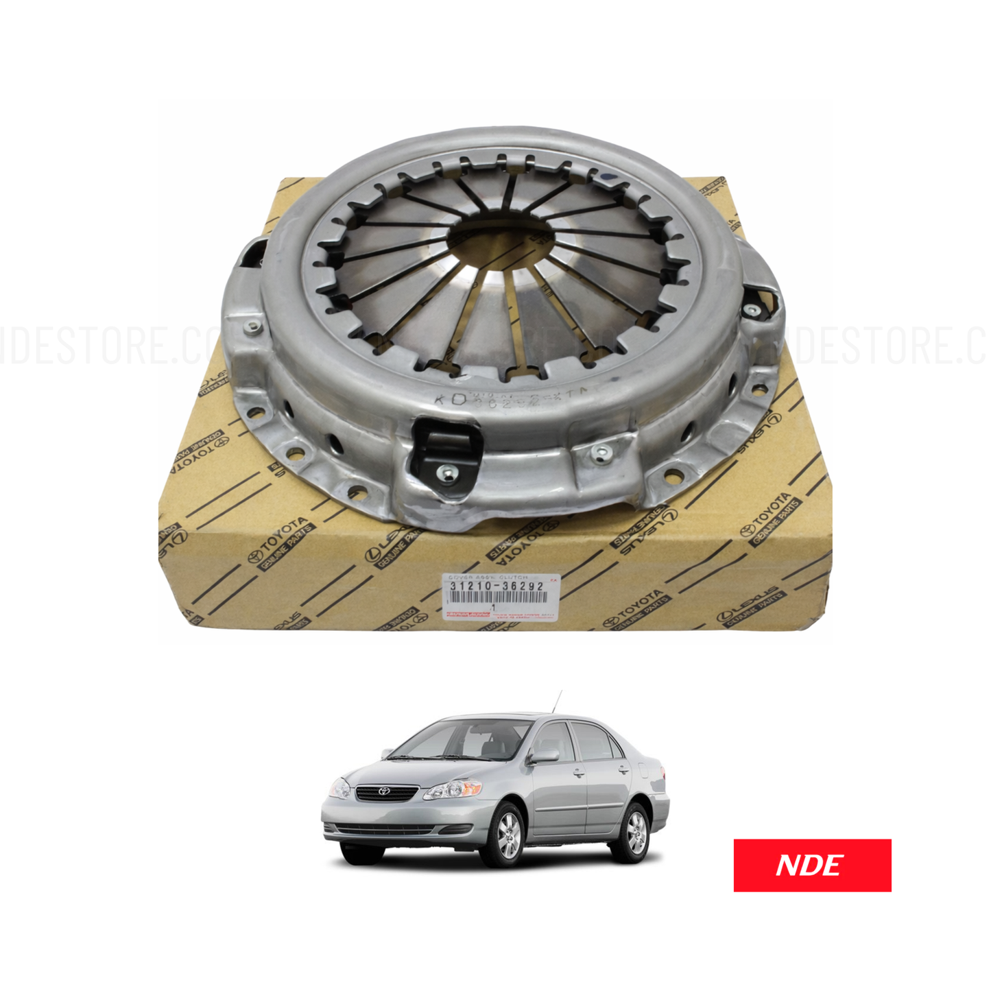 CLUTCH COVER ASSY FOR TOYOTA COROLLA 2.0D (2002-2005)