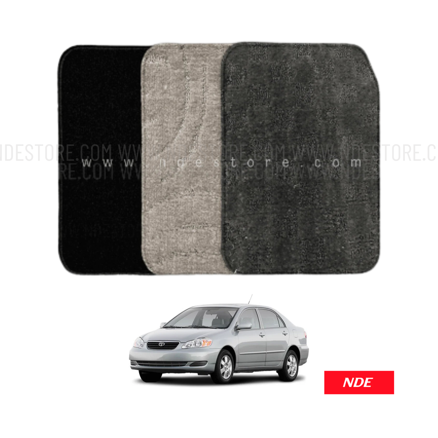 FLOOR MAT CARPET SET FOR TOYOTA COROLLA (2008-2021)