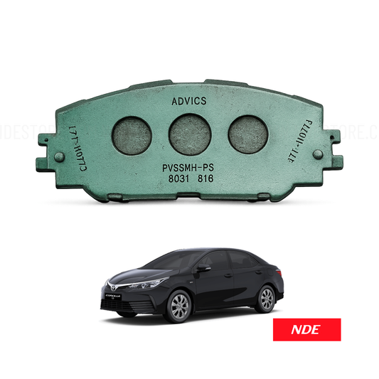 BRAKE DISC PAD SET FRONT GENUINE FOR TOYOTA GRANDE (2008-2026)