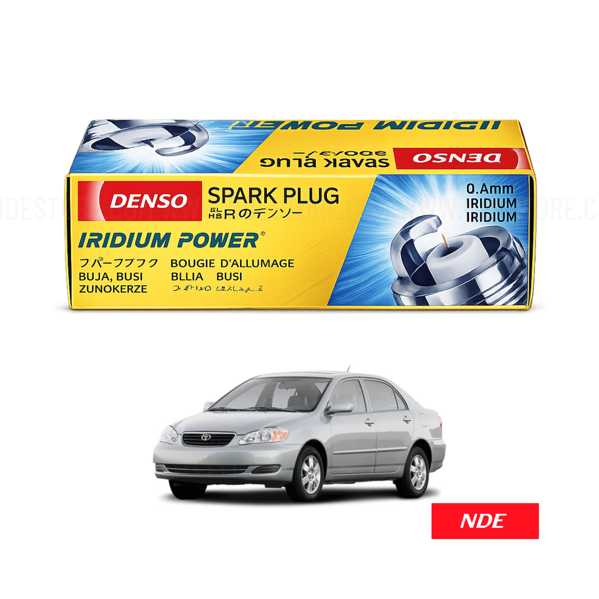 SPARK PLUG DENSO IRIDIUM POWER FOR TOYOTA COROLLA (2002-2008)