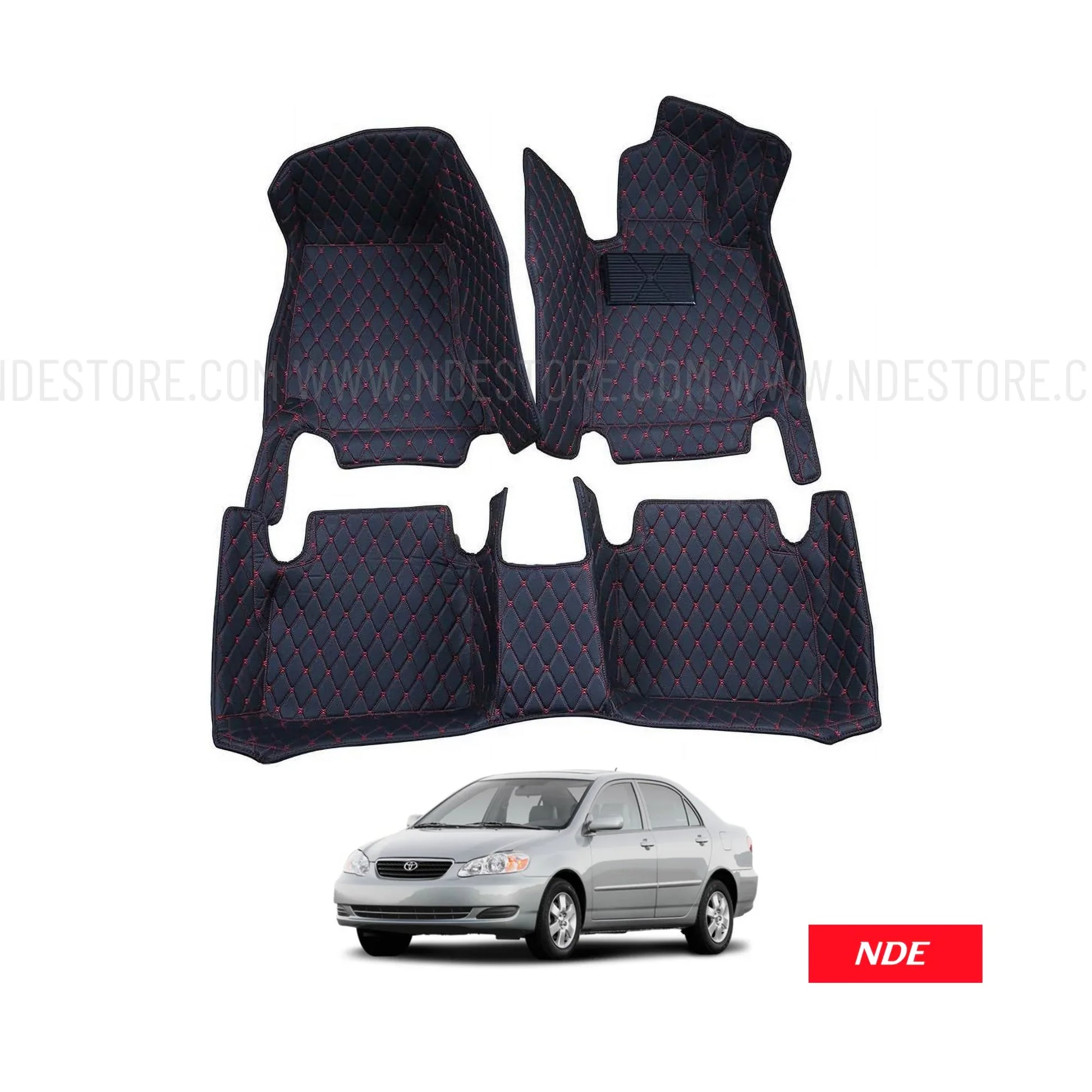 FLOOR MAT 7D STYLE FOR TOYOTA COROLLA (2002-2008)