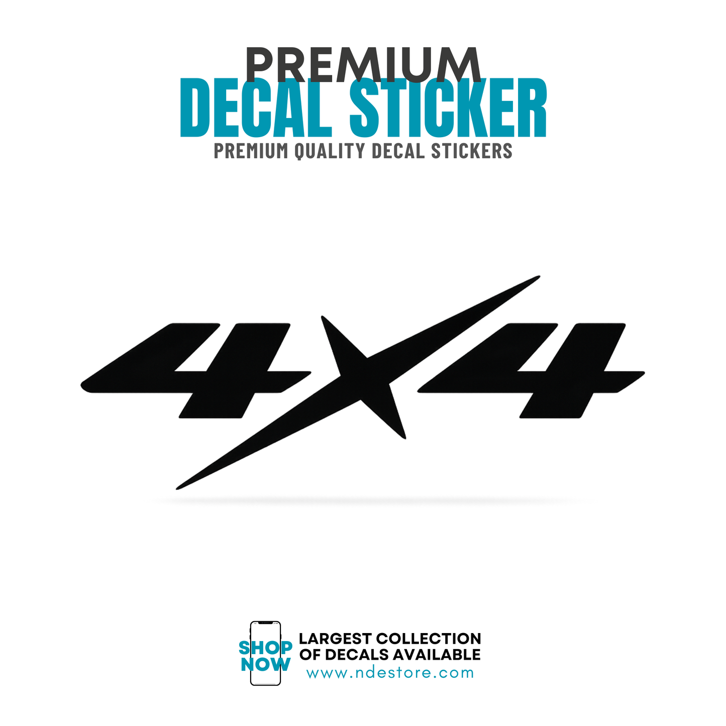 STICKER DECAL 4x4