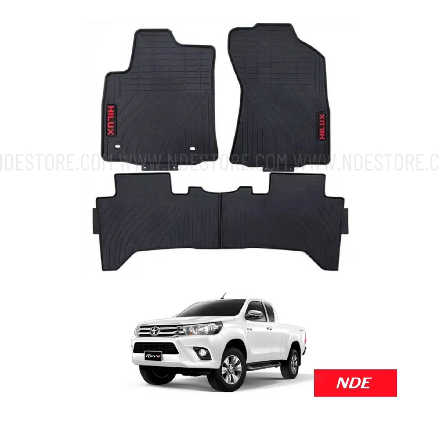 FLOOR MAT RUBBER LATEX  FOR TOYOTA HILUX REVO