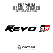 STICKER DECAL TOYOTA HILUX GR SPORTS