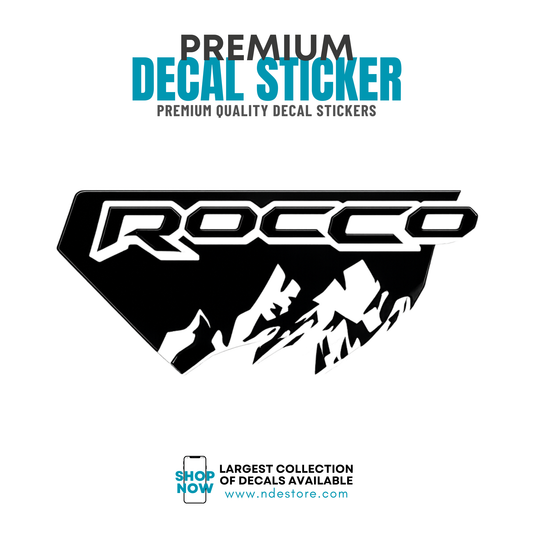 STICKER DECAL TOYOTA HILUX ROCCO