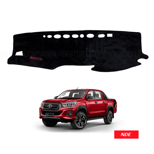 DASHBOARD MAT VELVET FOR TOYOTA HILUX ROCCO