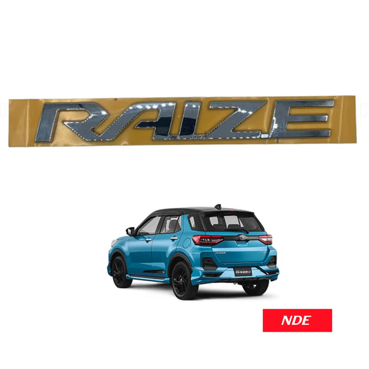 MONOGRAM EMBLEM REAR RAIZE FOR TOYOTA RAIZE