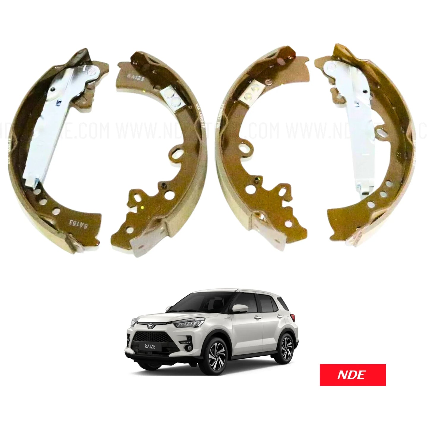 BRAKE SHOE KIT REAR GENUINE FOR TOYOTA RAIZE (2019-2021)