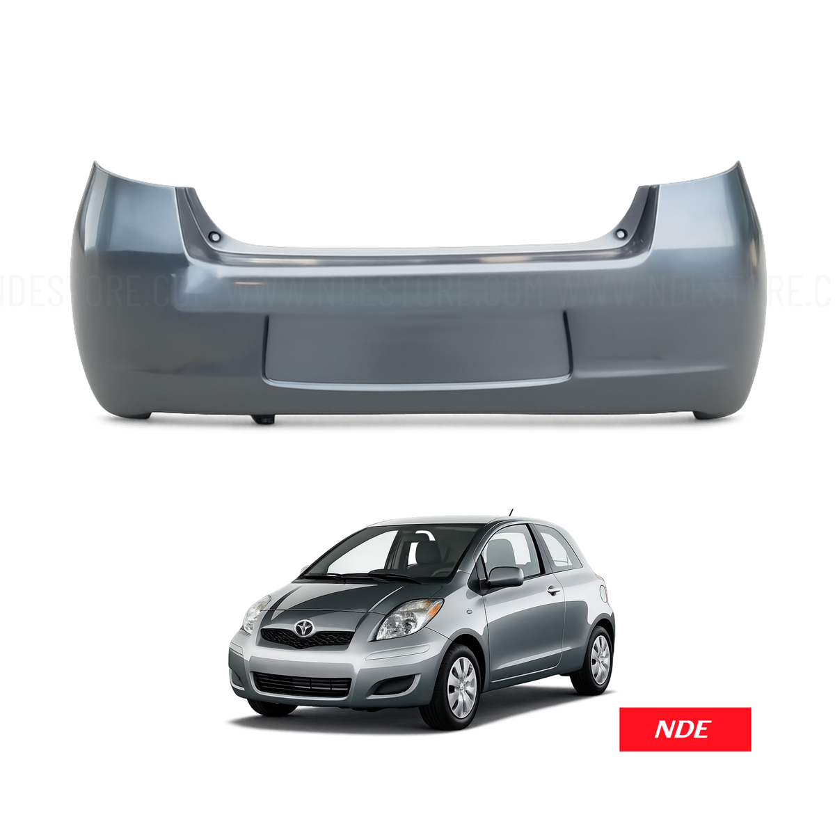 BUMPER REAR FOR TOYOTA VITZ (2005-2011)