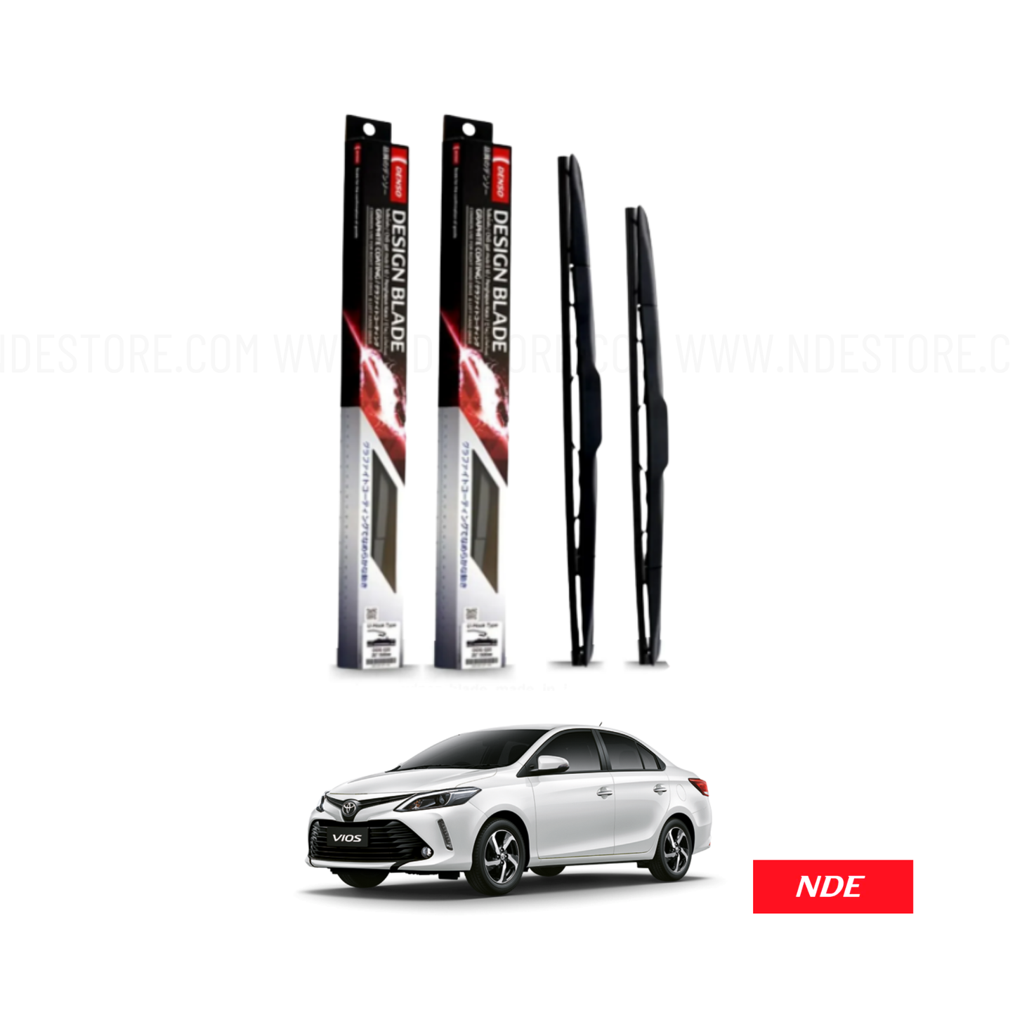 WIPER BLADE DENSO HYBRID FOR TOYOTA VIOS