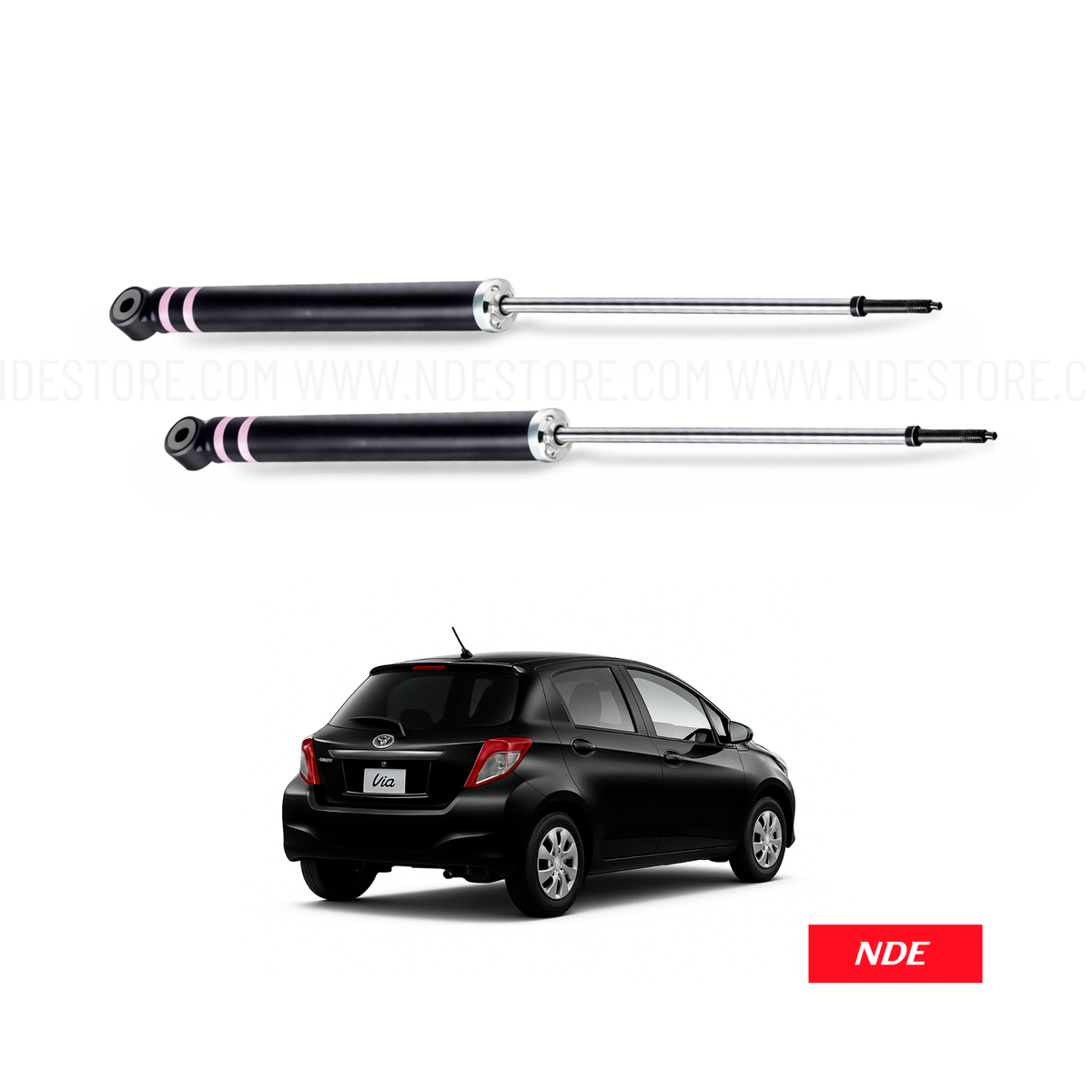 Rear Shock Absorber Assy Toyota Vitz | ndestore.com