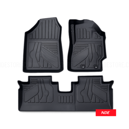 FLOOR MAT SET TPU STYLE FOR TOYOTA YARIS (KSP210)