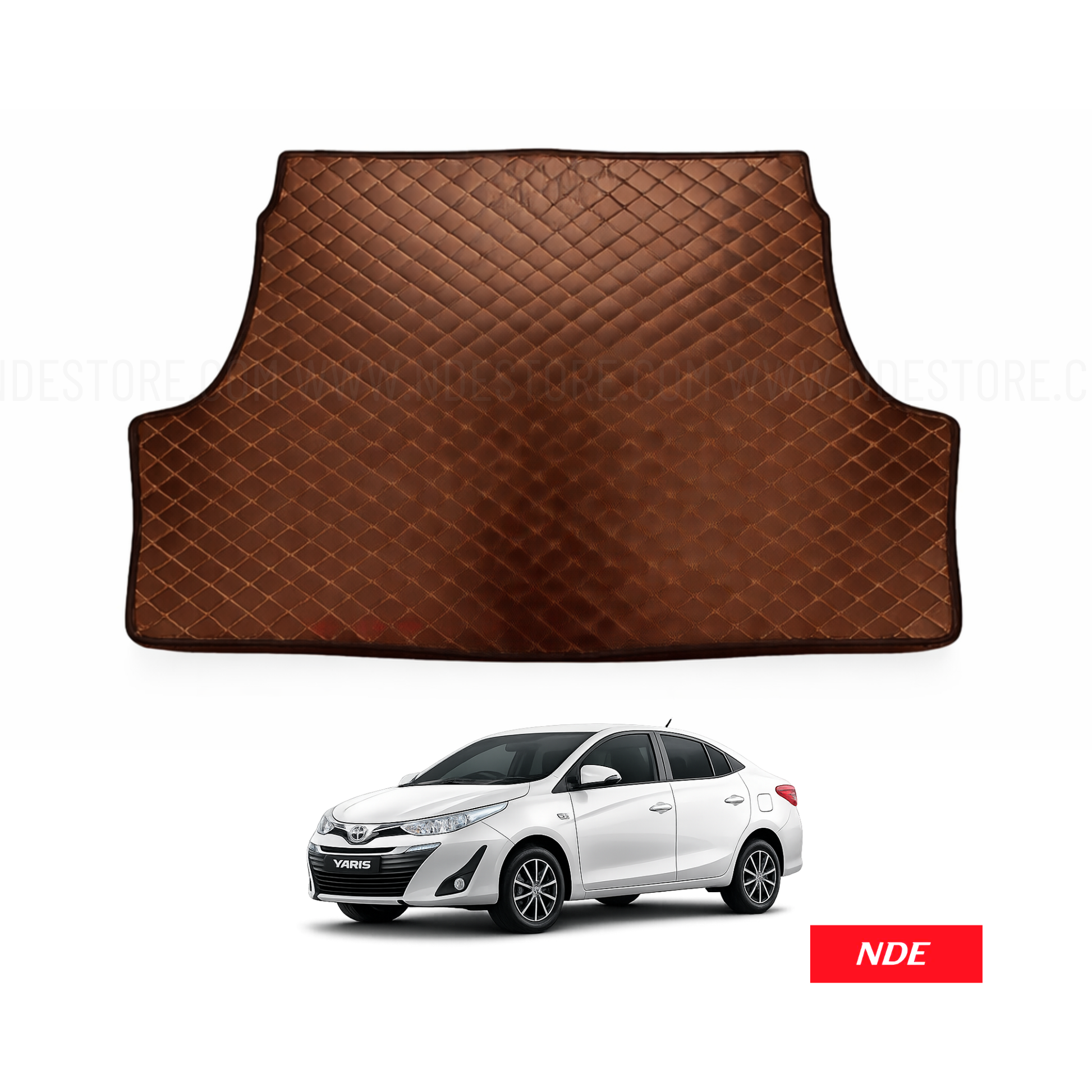 TRUNK MAT 7D STYLE FOR TOYOTA YARIS