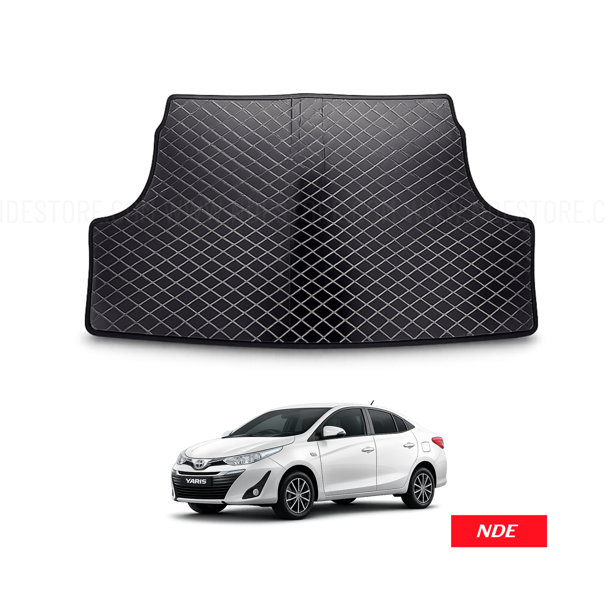 TRUNK MAT 7D STYLE FOR TOYOTA YARIS