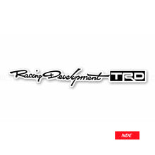 STICKER DECAL RACING DEVELOPMENT TRD