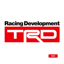 STICKER DECAL TRD RACING DEVELOPMENT SERIES