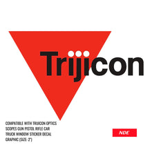 STICKER DECAL TRIJICON