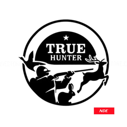 STICKER DECAL HUNTER TRUE