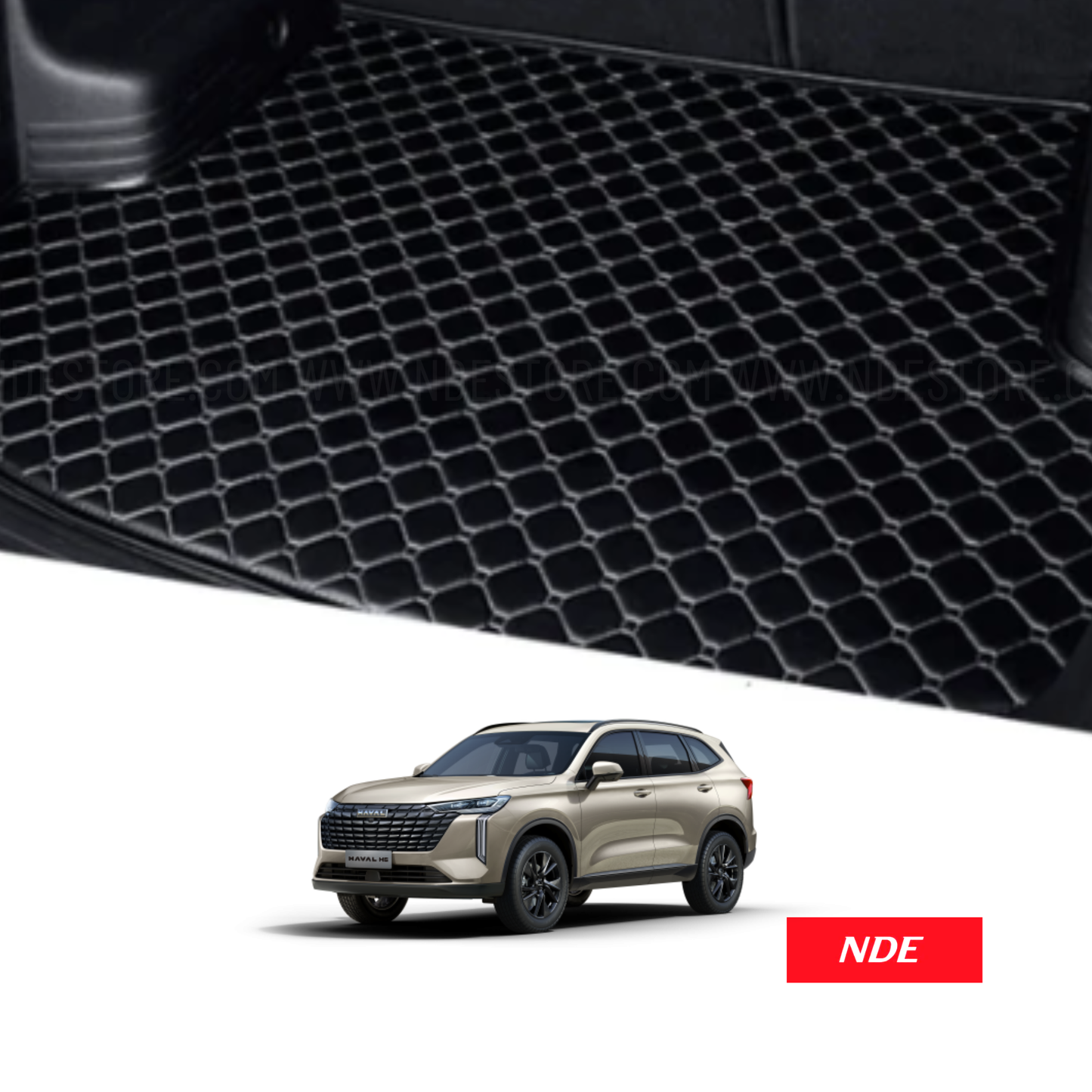 TRUNK FLOOR MAT 7D STYLE FOR HAVAL H6 (2025-2026)
