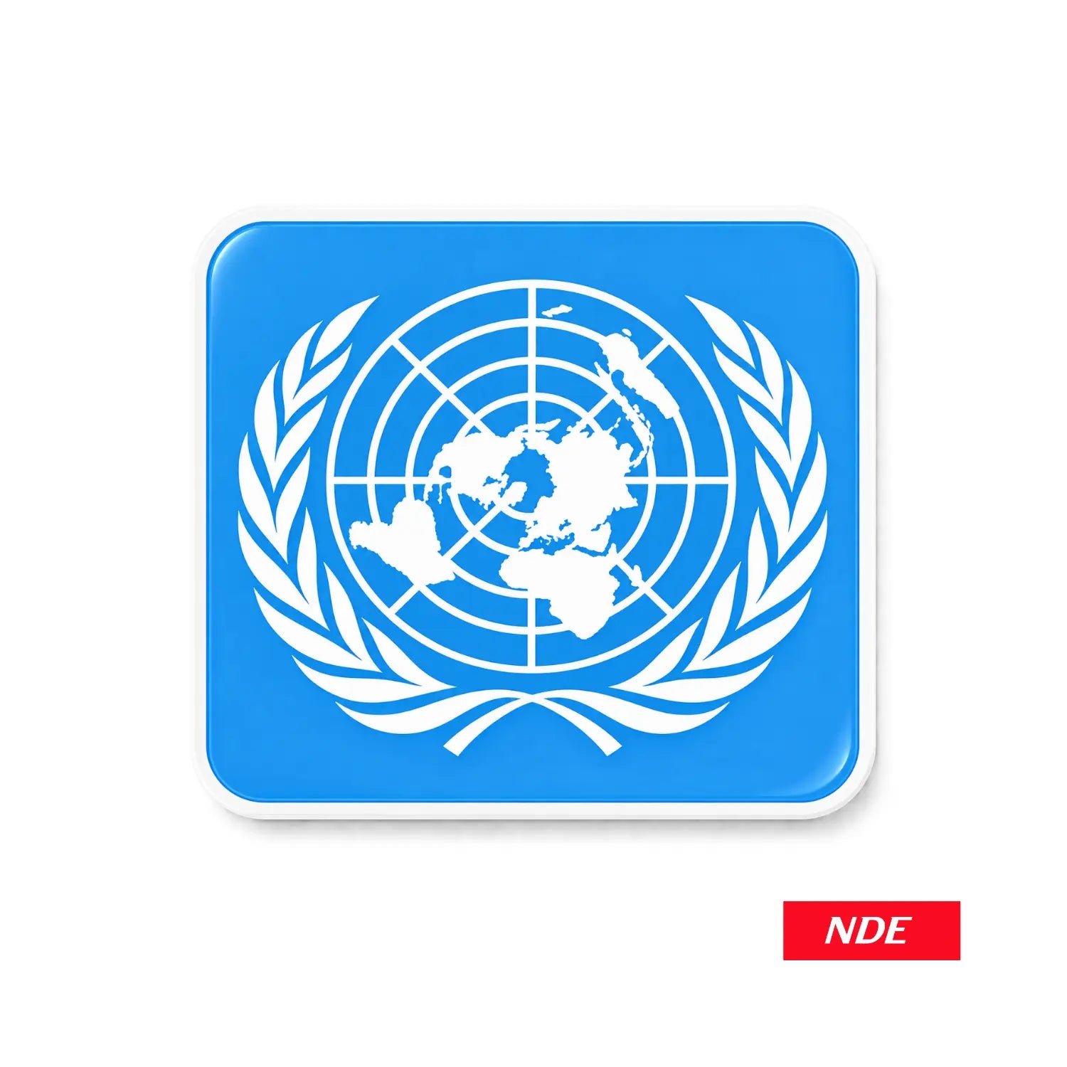 STICKER DECAL UNITED NATIONS