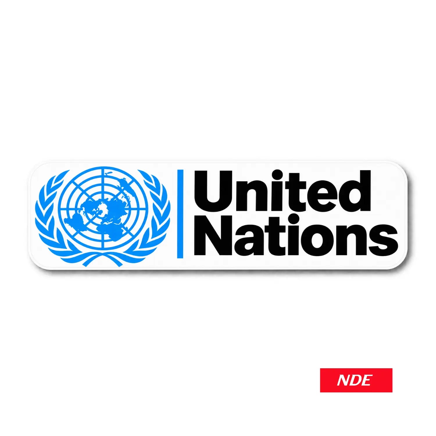 STICKER DECAL UNITED NATIONS