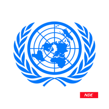 STICKER DECAL UNITED NATIONS