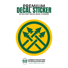 STICKER DECAL MILITARY POLICE
