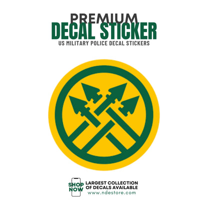 STICKER DECAL MILITARY POLICE