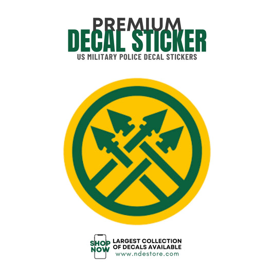 STICKER DECAL MILITARY POLICE