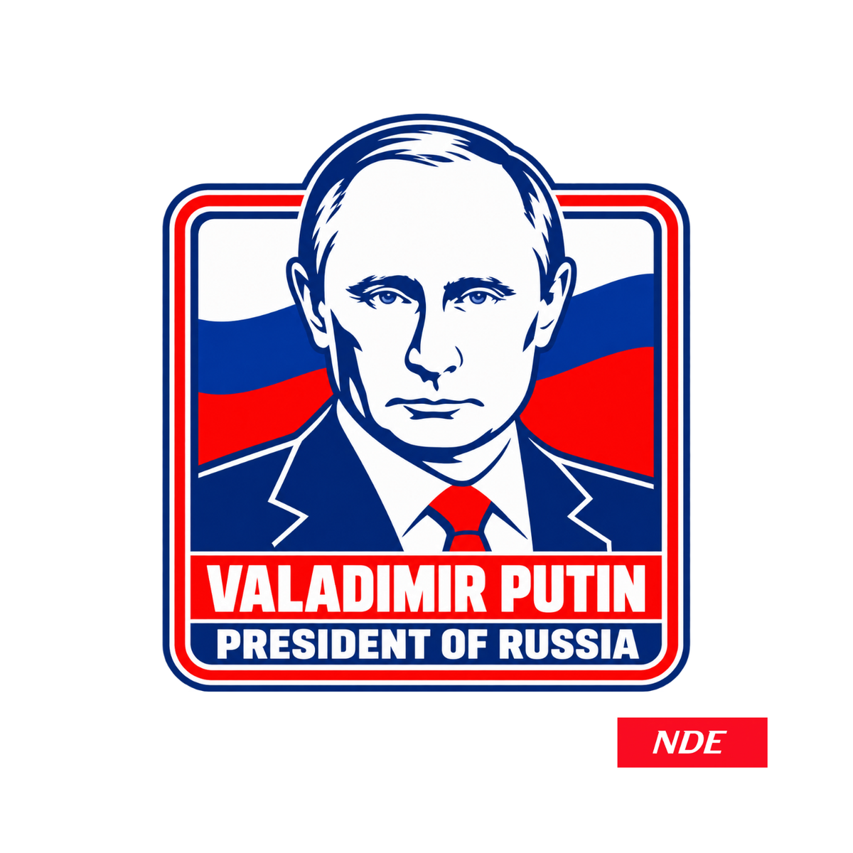 STICKER DECAL VALADIMIR PUTIN