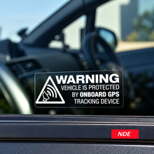 DECAL STICKER WARNING STICKER