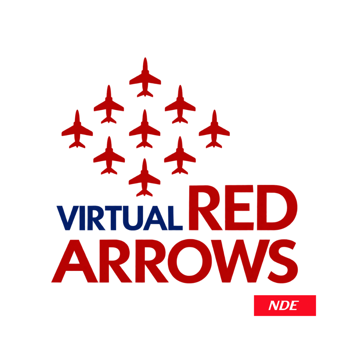 STICKER DECAL ROYAL AIR FORCE RED ARROWS