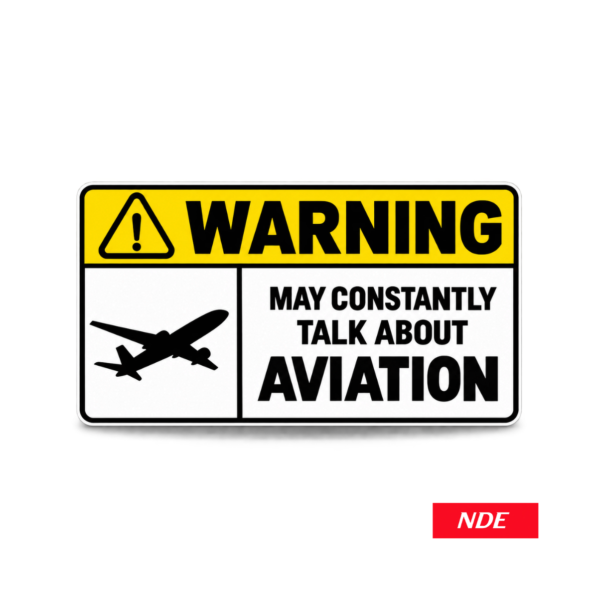 DECAL STICKER AVIATION