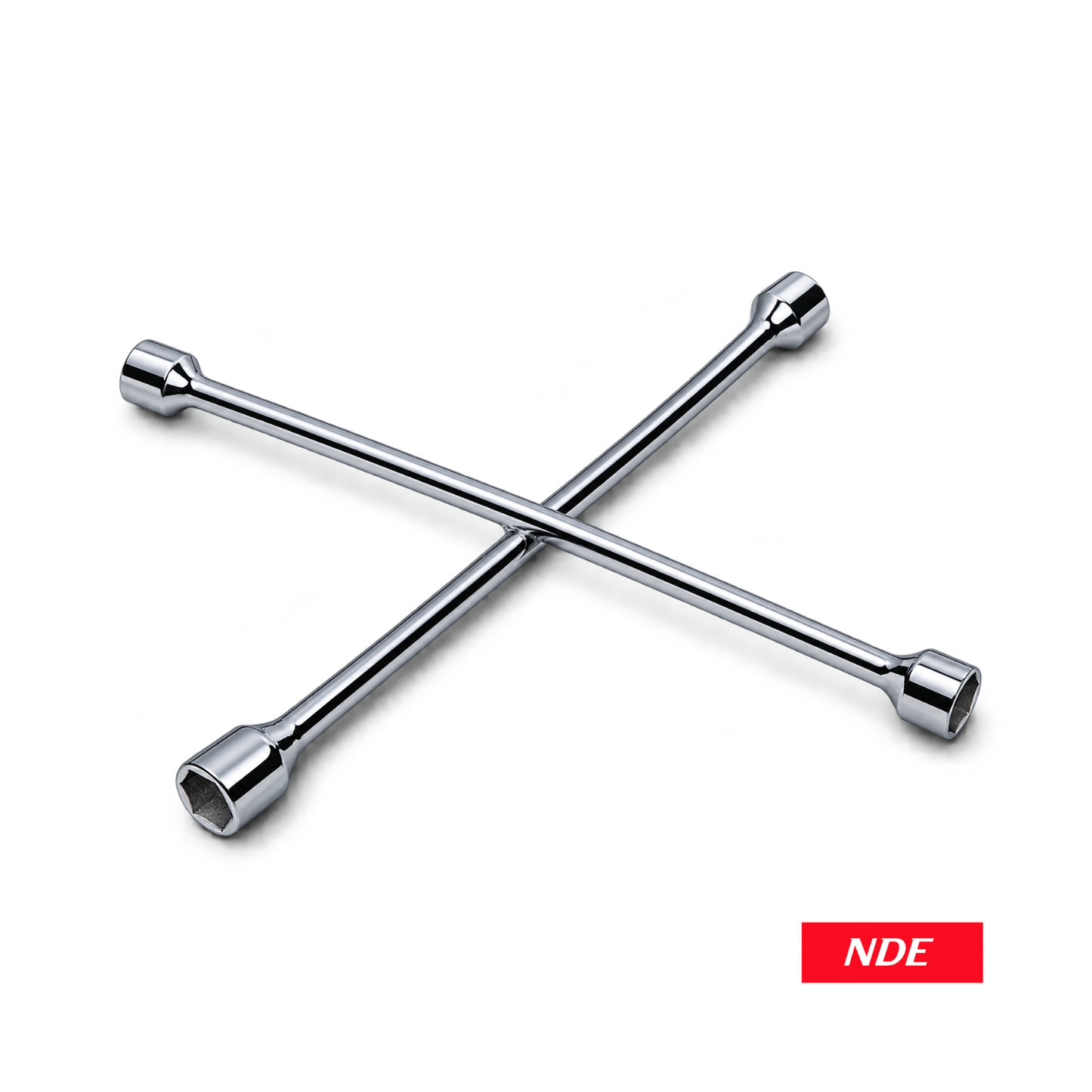Four-way wheel screw wrench tool provides durable multi-size wheel-nut access for safer tyre changes, roadside repairs and practical garage servicing.